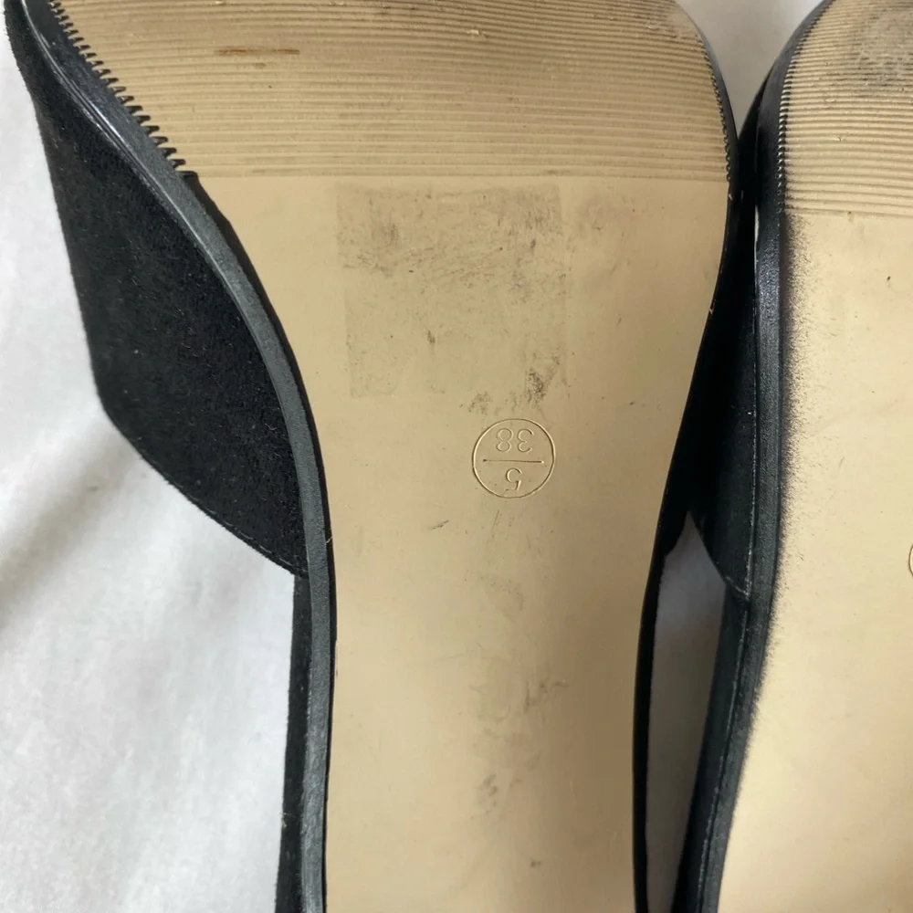 Tony Bianca “style” black‎ heels sz 8